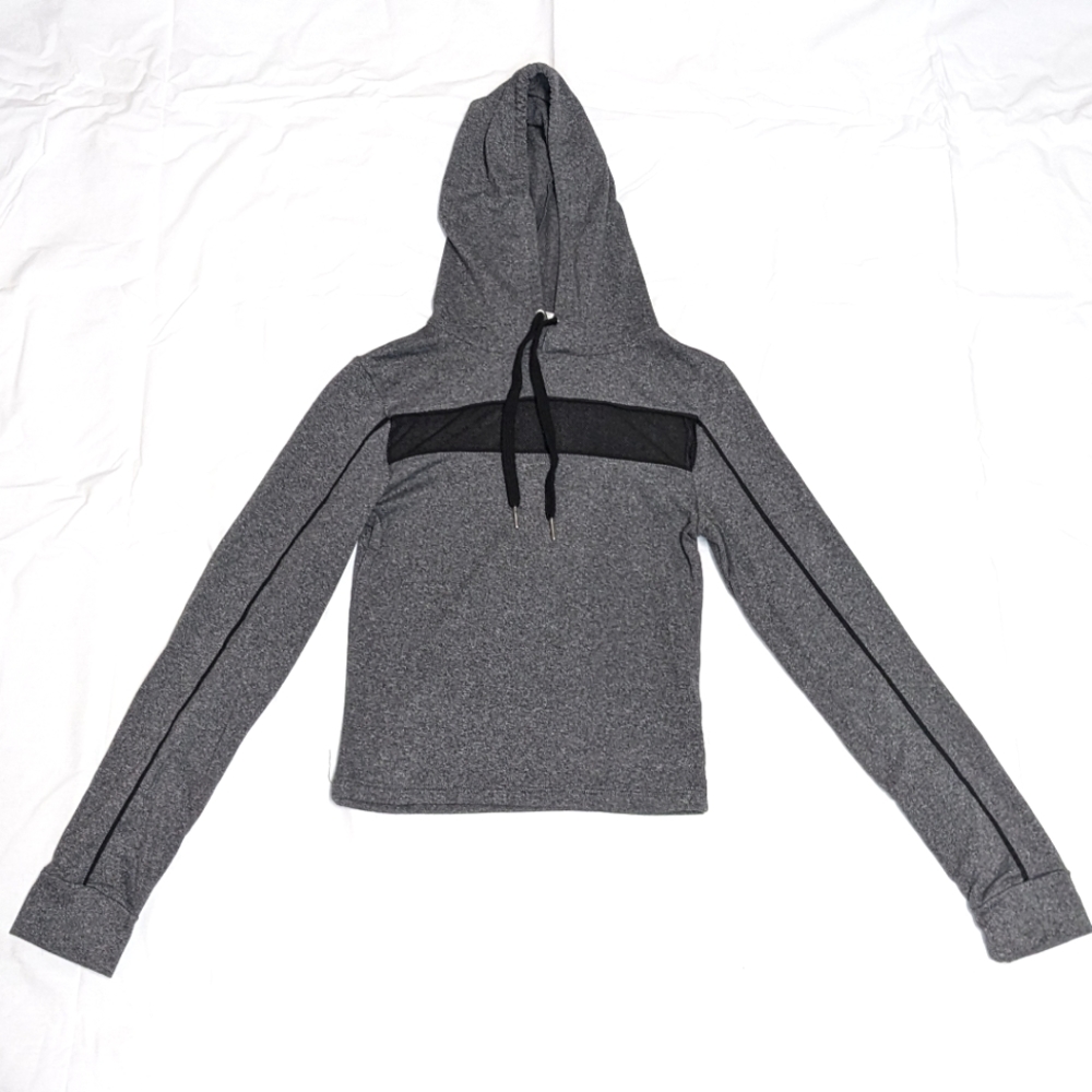Fleece Lined Grey Long Sleeve Sz S